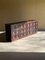 Brutalist Sideboard in Burgundy Stained Oak, 1970s, Image 1