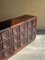 Brutalist Sideboard in Burgundy Stained Oak, 1970s, Image 5