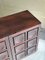 Brutalist Sideboard in Burgundy Stained Oak, 1970s, Image 7