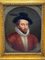 Follower of Hans Holbein, Portrait of Sir Walter Raleigh, 18th Century, Oil Painting, Framed 2