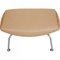 Ox Ottoman in Natural Leather by Hans J. Wegner 4