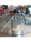 Cidonio Round Glass and Mirror Table by Antonia Astori de Ponti for Driade, Italy, 1960s 9