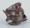 Ceramic Sculpture of Two Fish in Sung Glaze by Hugo Liisberg for Saxbo, Denmark, Image 5