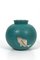 Argenta Vase with Silver Inlaid Fish Design by Wilhelm Kåge for Gustavsberg, 1940s 8