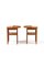 Oak Night Stands by Sven Engström and Gunnar Myrstrand for Bodafors, 1960s, Set of 2, Image 9