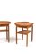 Oak Night Stands by Sven Engström and Gunnar Myrstrand for Bodafors, 1960s, Set of 2, Image 12
