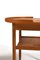 Oak Night Stands by Sven Engström and Gunnar Myrstrand for Bodafors, 1960s, Set of 2, Image 13