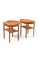 Oak Night Stands by Sven Engström and Gunnar Myrstrand for Bodafors, 1960s, Set of 2, Image 7
