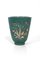 Argenta Vase in Silver Inlaid Flower Design by Wilhelm Kåge for Gustavsberg, 1940s, Image 1