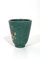 Argenta Vase in Silver Inlaid Flower Design by Wilhelm Kåge for Gustavsberg, 1940s, Image 2