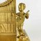 Empire French Table Clock with Allegory of the Arts 4