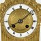 Empire French Table Clock with Allegory of the Arts 10