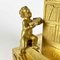 Empire French Table Clock with Allegory of the Arts 5