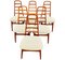 Sedie da pranzo Mid-Century in teak attribuite ad Art Furn, Danimarca, anni '60, set di 6, Immagine 1