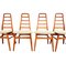Sedie da pranzo Mid-Century in teak attribuite ad Art Furn, Danimarca, anni '60, set di 6, Immagine 3