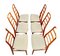 Sedie da pranzo Mid-Century in teak attribuite ad Art Furn, Danimarca, anni '60, set di 6, Immagine 5