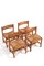 Mid-Century Pine Dining Chairs Asserbo by Børge Mogensen for Karl Andersson & Söner, 1970s, Set of 4, Image 2