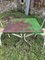 Vintage French Garden Set in Iron Table with Chairs, 1950s, Set of 3 6