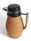 Pichet Thermos Mid-Century Doublé en Osier, Suède, 1960s 6