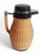 Pichet Thermos Mid-Century Doublé en Osier, Suède, 1960s 5