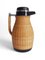 Pichet Thermos Mid-Century Doublé en Osier, Suède, 1960s 4