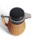 Pichet Thermos Mid-Century Doublé en Osier, Suède, 1960s 10