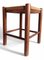 Tabouret Dordogne dans le style Charlotte Perriand pour Robert Sentou, France, 1950s 3