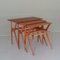 Teak Nesting Tables by Johannes Andersen for CFC Silkeborg, 1960s 1