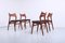 Teak Esszimmerstühle von Erik Buck für Chr. Christensen Möbelfabrik, 1960er, 4er Set 19