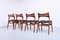 Teak Esszimmerstühle von Erik Buck für Chr. Christensen Möbelfabrik, 1960er, 4er Set 5