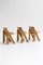 Peota Chairs by Gigi Sabadin for Stilwood, Italy, 1970s, Set of 3 2