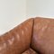 Vintage DS47 3-Sitzer Ledersofa von de Sede, 1970er 10