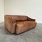 Vintage DS47 3-Sitzer Ledersofa von de Sede, 1970er 5