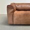 Vintage DS47 3-Sitzer Ledersofa von de Sede, 1970er 7