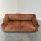 Vintage DS47 3-Sitzer Ledersofa von de Sede, 1970er 9