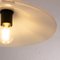 Italian White, Clear and Gray Murano Glass Pendant Lamp, 1990s, Image 8