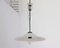 Italian White, Clear and Gray Murano Glass Pendant Lamp, 1990s, Image 5