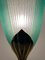 Nofretete Tischlampen aus Muranoglas, 1980er, 2er Set 6