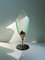 Nofretete Tischlampen aus Muranoglas, 1980er, 2er Set 4