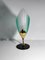Nofretete Tischlampen aus Muranoglas, 1980er, 2er Set 11