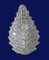 Vintage Italian Murano Glass Leaf Wall Sconces, 1970s, Set of 4, Image 8