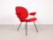 Red Easy Chair by W.H. Gispen for Kembo, 1950s, Image 1