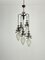 Mid-Century Murano Glass 5-Light Waterfall Chandelier, 1960s 4
