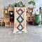 Vintage Beni Ouarain Rug in andwoven Moroccan Wool Runner with Colorful Diamond Pattern, 1990s 2
