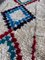Vintage Beni Ouarain Rug in andwoven Moroccan Wool Runner with Colorful Diamond Pattern, 1990s 4
