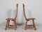 Chaises de Salle à Manger Brutalistes en Chêne par De Puydt, Belgique, 1970s, Set de 6 8