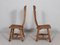 Chaises de Salle à Manger Brutalistes en Chêne par De Puydt, Belgique, 1970s, Set de 6 9