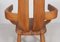 Brutalist Dining Chairs in Oak by De Puydt, Belgium, 1970s, Set of 6 19
