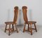 Chaises de Salle à Manger Brutalistes en Chêne par De Puydt, Belgique, 1970s, Set de 6 10
