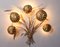 Hollywood Regency Wall Sculpture Hydrangea by Hans Kögl, 1970s 3